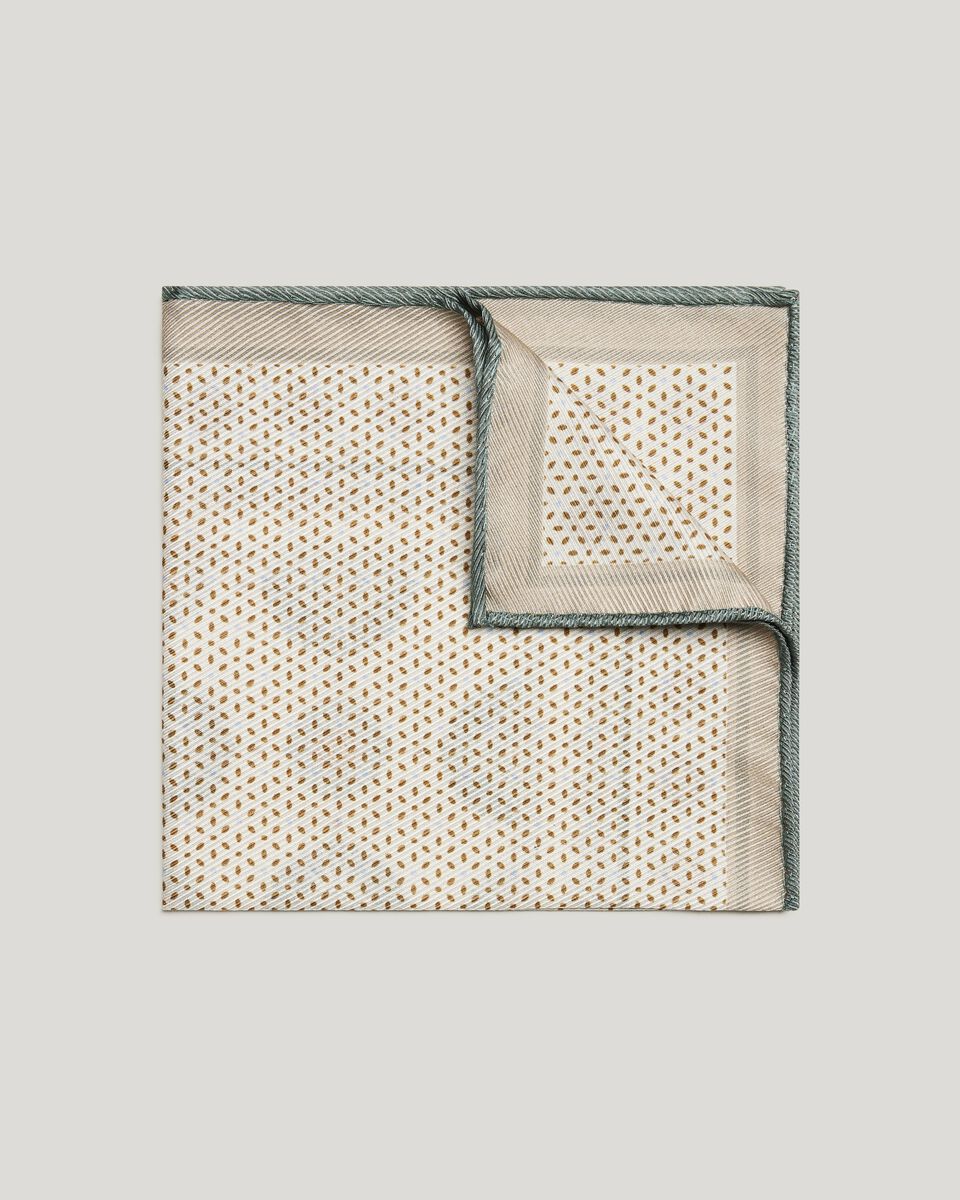 Double-Sided Printed Silk Pocket Square